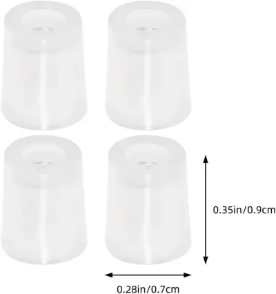 Adaptateurs transparents pour parfum – image 3