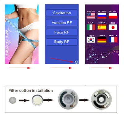 Appareil de cavitation ultrasonique 4-en-1 – image 3