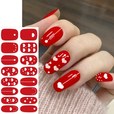 Autocollants ongles en gel motif léopard – image 2