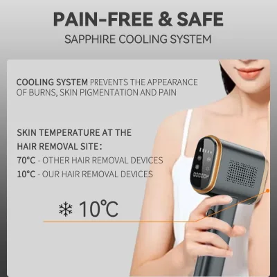 Épilateur à lumière pulsée IPL, refroidi – image 3
