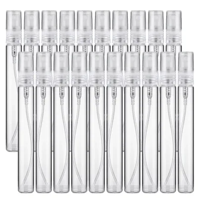Flacons de voyage rechargeables en verre