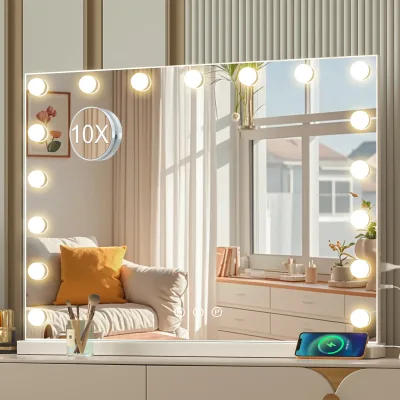 Miroir de maquillage lumineux à LED – image 2