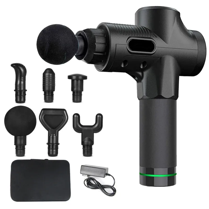 Pistolet de massage musculaire à 6 têtes
