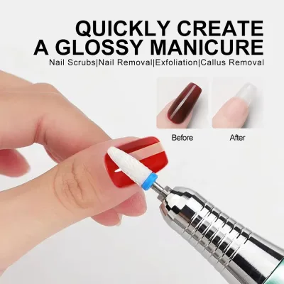 Ponceuse à ongles électrique en aluminium – image 2