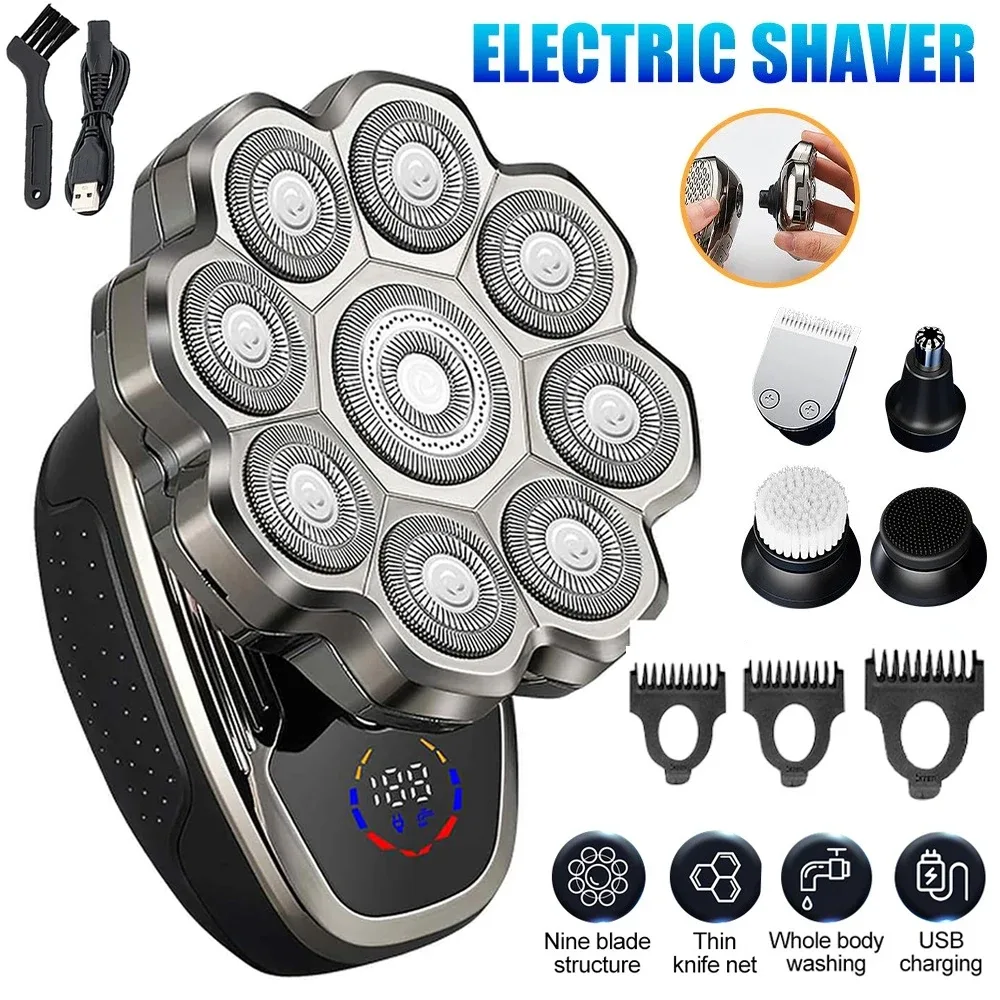 Rasoir électrique rechargeable 5 en 1