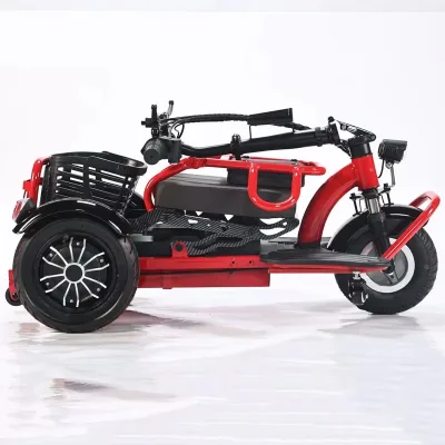 Trottinette électrique pliable à 3 roues – image 3